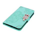 Samsung Galaxy S20 FE Hoesje Mandala Uil en Charm