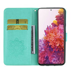 Samsung Galaxy S20 FE Hoesje Mandala Uil en Charm Samsung Galaxy S20 FE Hoesje Mandala Uil en Charm