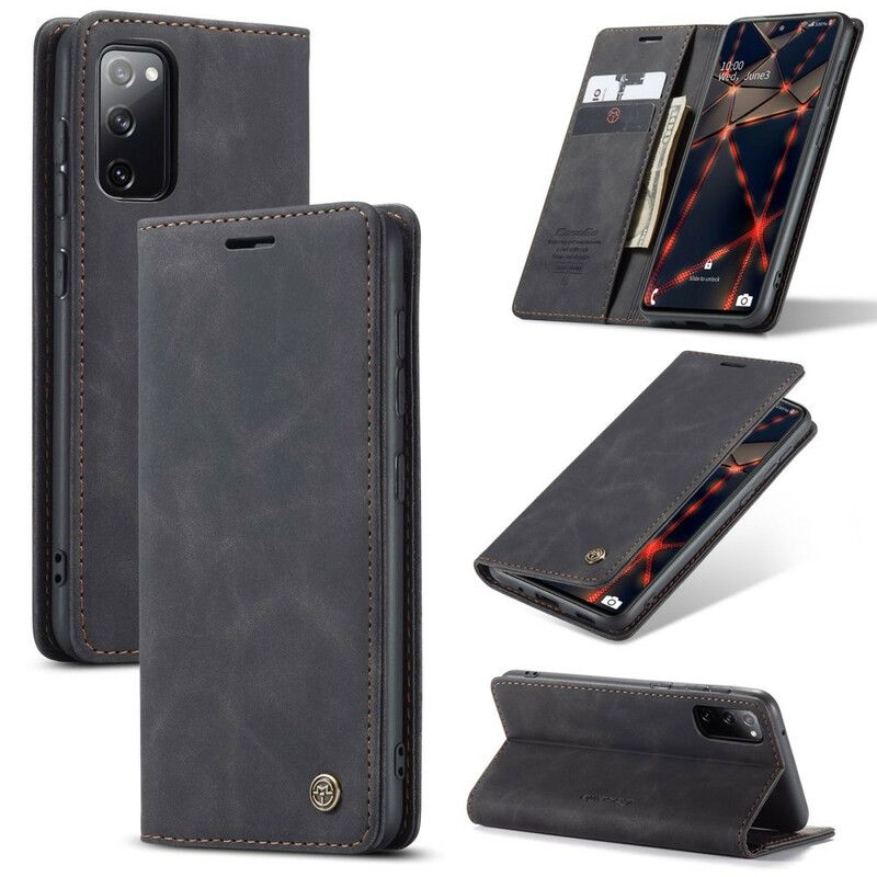 Flip Cover Samsung Galaxy S20 FE CASEME Kunstleer