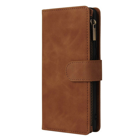 Samsung Galaxy S20 FE lederen Multi-Card hoesje met riem