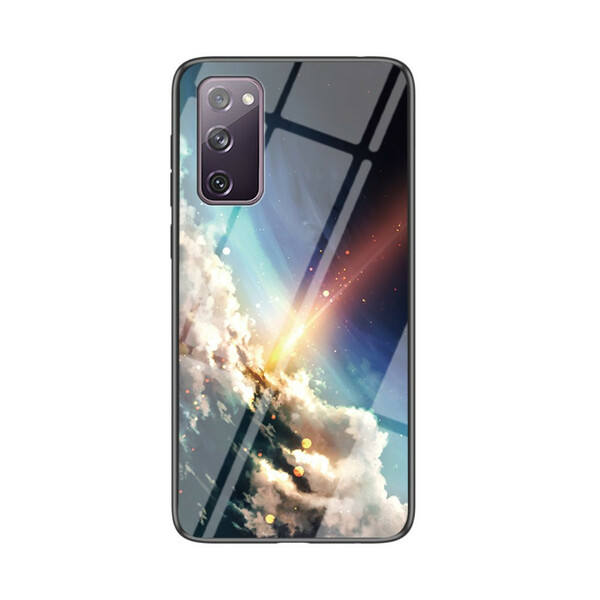 Samsung Galaxy S20 FE Case Gehard Glas Schoonheid