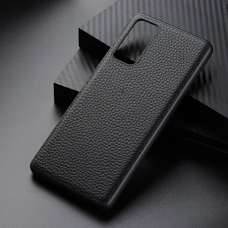 Samsung Galaxy S20 FE Echt lederen hoesje Lychee