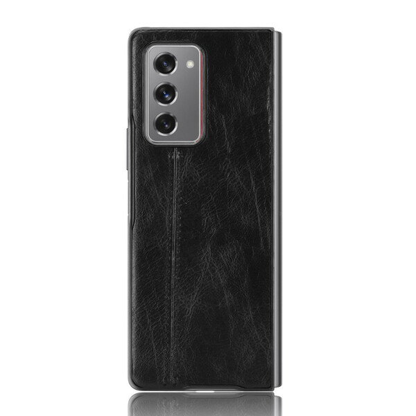 Samsung Galaxy Z Fold 2 Leder effect Seam hoesje