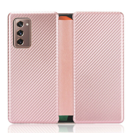 Samsung Galaxy Z Fold 2 Koolstofvezel Hoesje