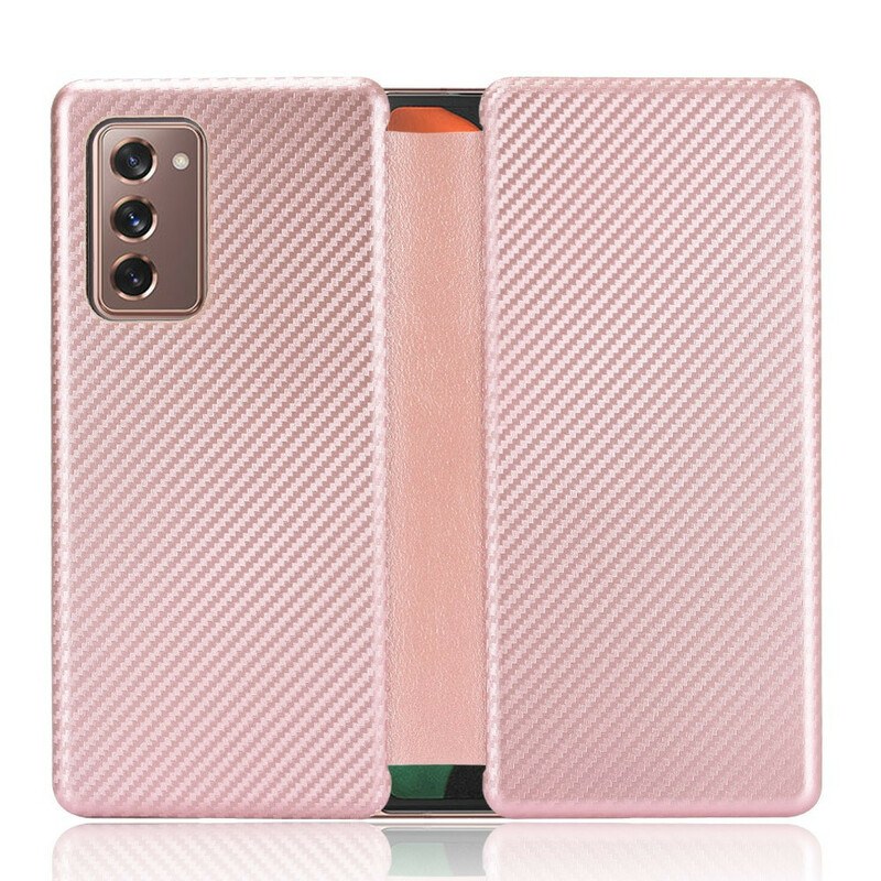 Samsung Galaxy Z Fold 2 Koolstofvezel Hoesje