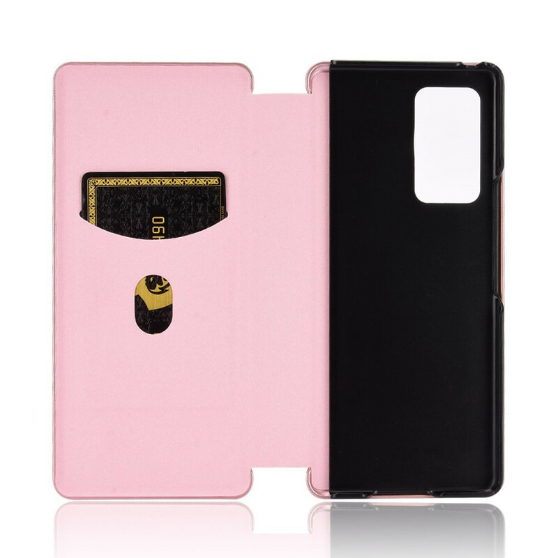 Samsung Galaxy Z Fold 2 Koolstofvezel Hoesje