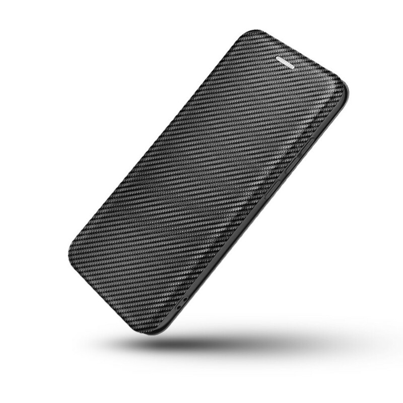 Flip Cover Oppo A53 Silicone Carbon Fiber Gekleurde