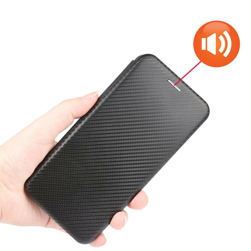 Flip Cover Oppo A53 Silicone Carbon Fiber Gekleurde