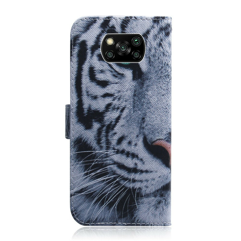 Xiaomi Poco X3 Tigerface Hoesje