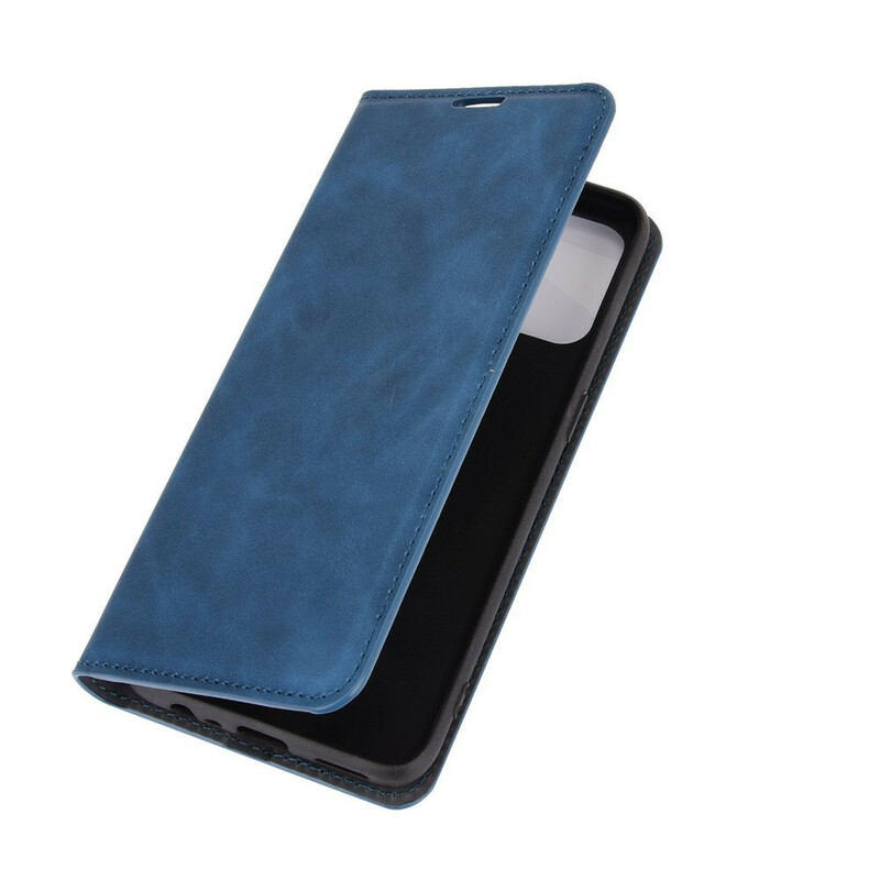 Flip Cover Oppo A53 Zacht Leder Effect