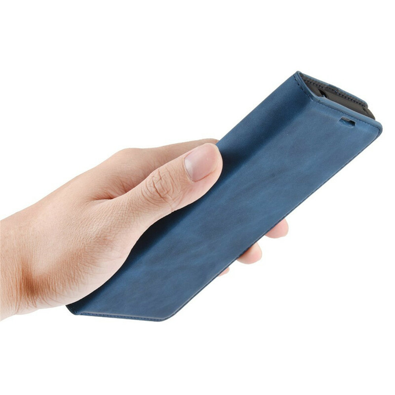 Flip Cover Oppo A53 Zacht Leder Effect