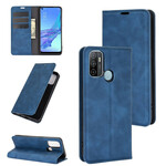 Flip Cover Oppo A53 Zacht Leder Effect