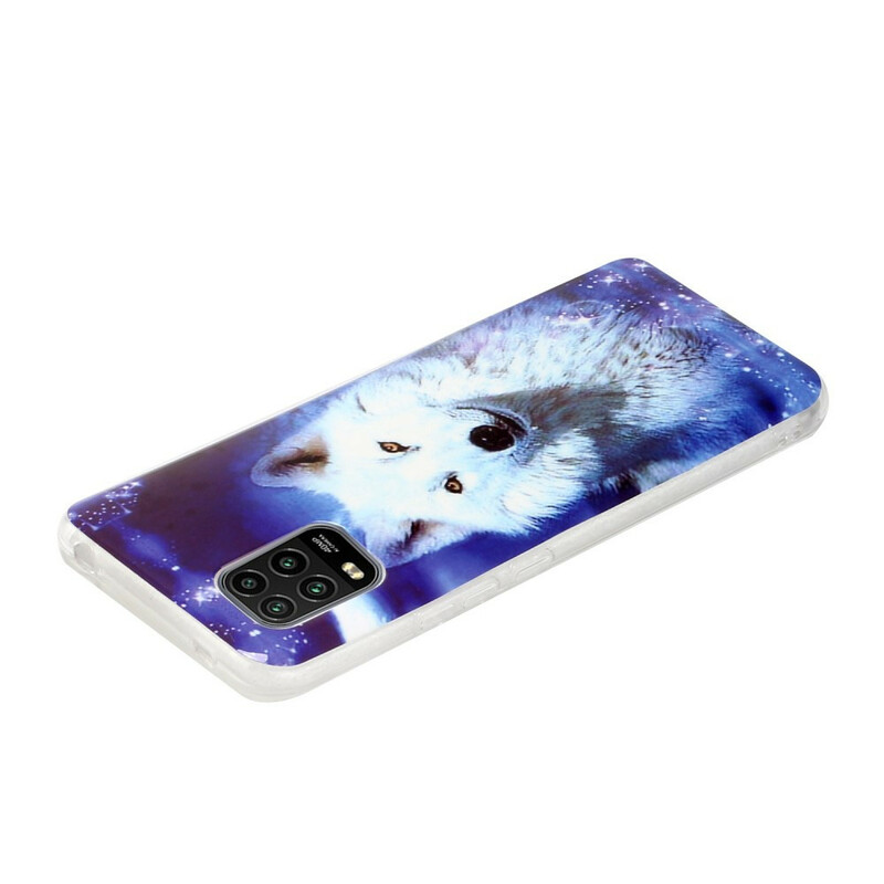 Xiaomi Mi 10 Lite Wolf Series Fluorescerende Hoesje