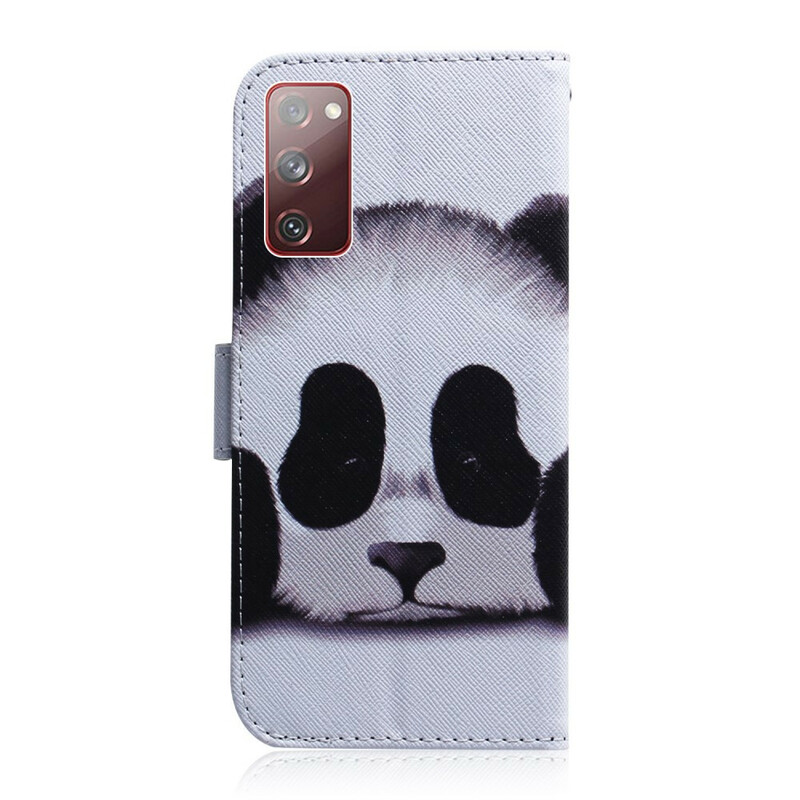 Samsung Galaxy S20 FE Panda Gezicht Hoesje