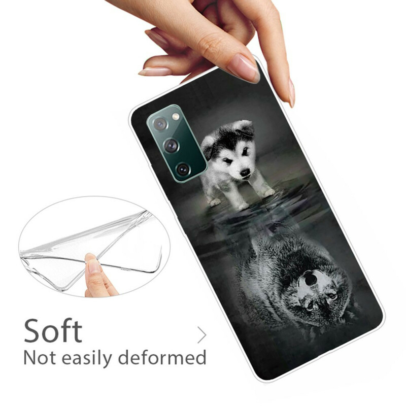 Samsung Galaxy S20 FE Puppy Droom Hoesje