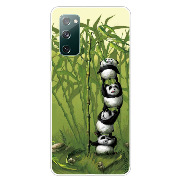 Samsung Galaxy S20 FE Hoesje Panda's