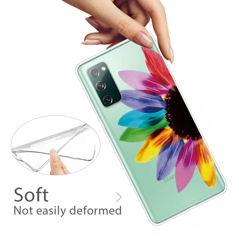 Samsung Galaxy S20 FE Kleurrijke Bloem Hoesje