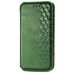 Flip cover Samsung Galaxy S20 FE Kunstleer Ruitstructuur