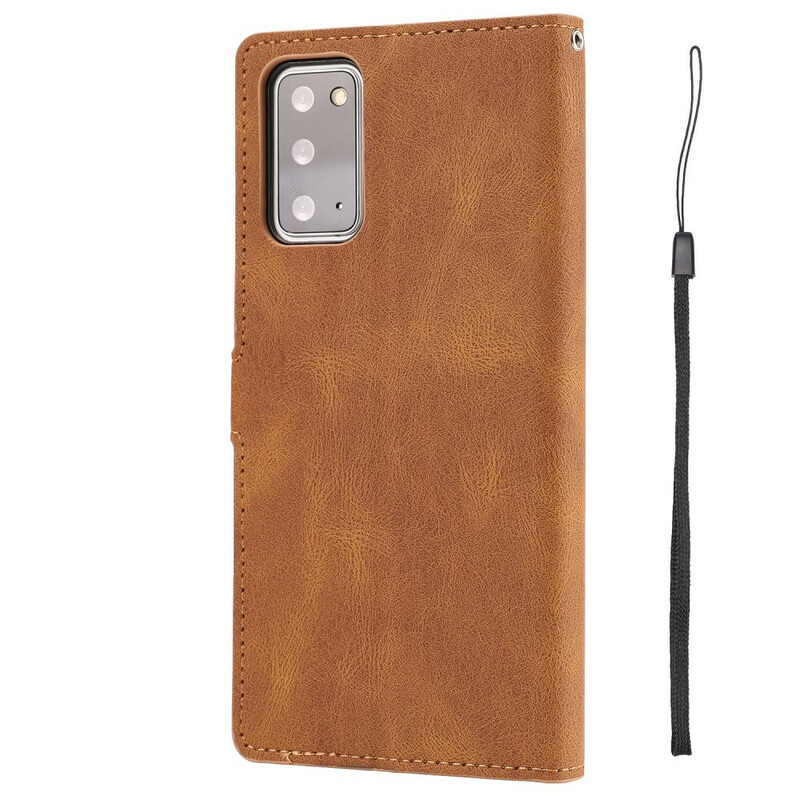 Samsung Galaxy S20 FE Kunstlederen Klassieke Hoesje