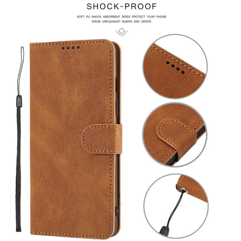 Samsung Galaxy S20 FE Kunstlederen Klassieke Hoesje