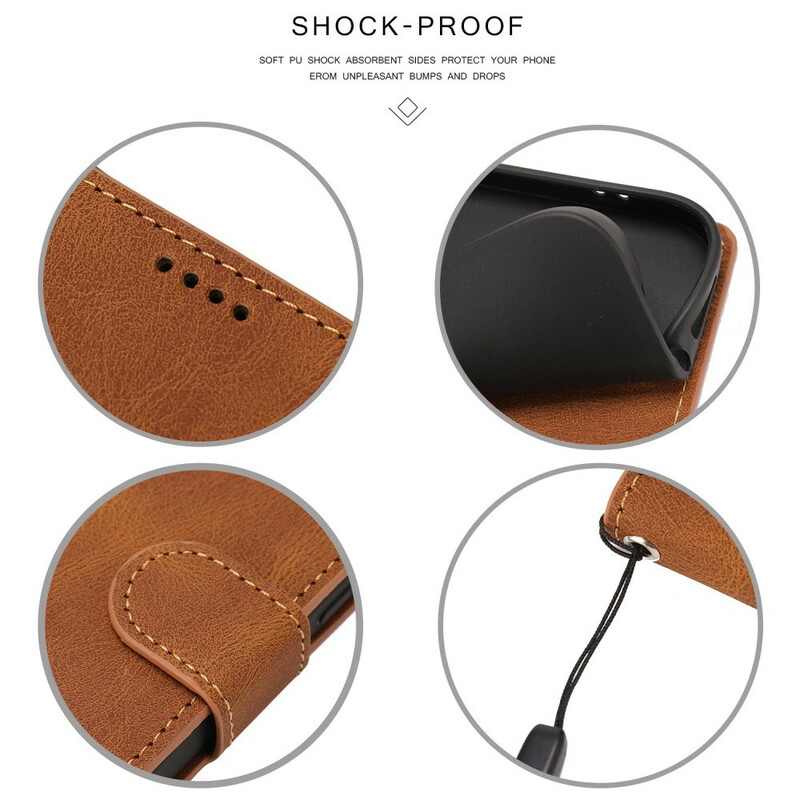 Samsung Galaxy S20 FE Kunstlederen Klassieke Hoesje