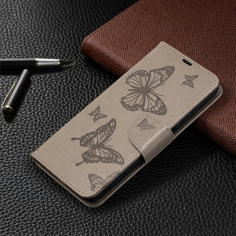 Xiaomi Poco X3 Vlinder Bedrukte Strap Case
