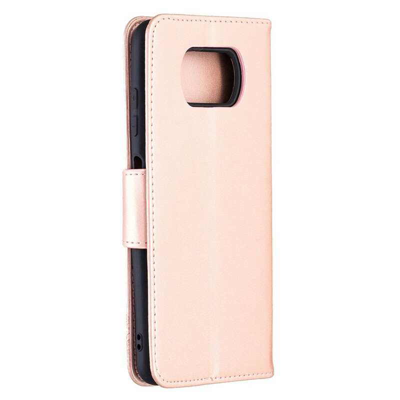 Xiaomi Poco X3 Vlinder Bedrukte Strap Case