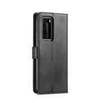 Huawei P40 Case LC.IMEEKE Leder effect