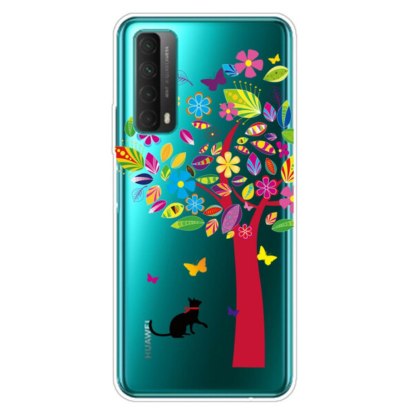 Huawei P Smart Case 2021 Kat onder de boom