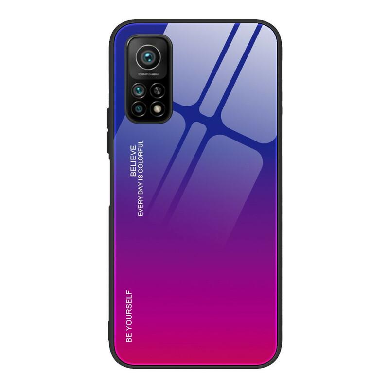 Xiaomi Mi 10T / 10T Pro gehard glas Case Be Yourself