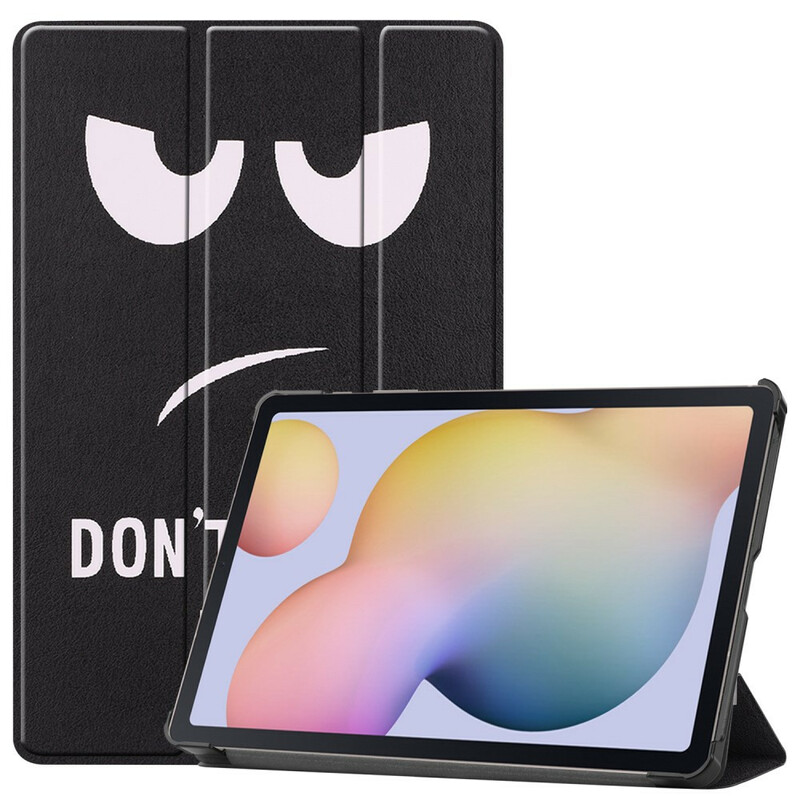 Smart Case Samsung Galaxy Tab S7 Stylus Case Don't Touch Me