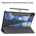 Smart Case Samsung Galaxy Tab S7 Stylus Case Starry Night