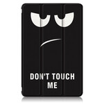 Smart Case Samsung Galaxy Tab S7 Versterkte Don't Touch Me