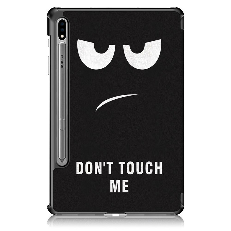 Smart Case Samsung Galaxy Tab S7 Versterkte Don't Touch Me