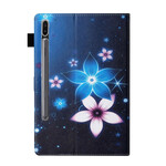 Samsung Galaxy Tab S7 hoesje bloemen