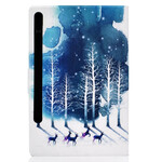 Samsung Galaxy Tab S7 Winter Hoesje