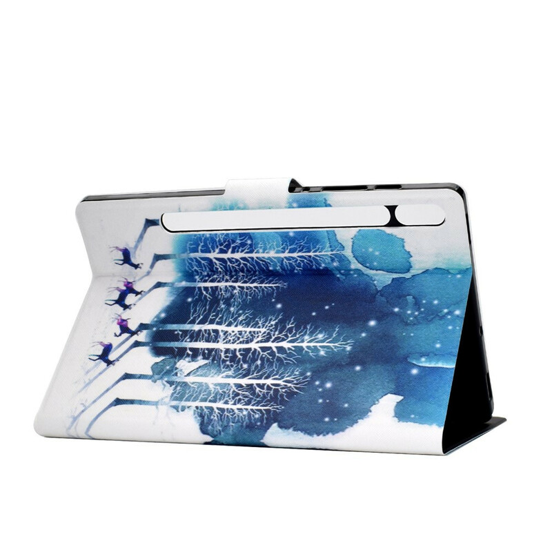 Samsung Galaxy Tab S7 Winter Hoesje