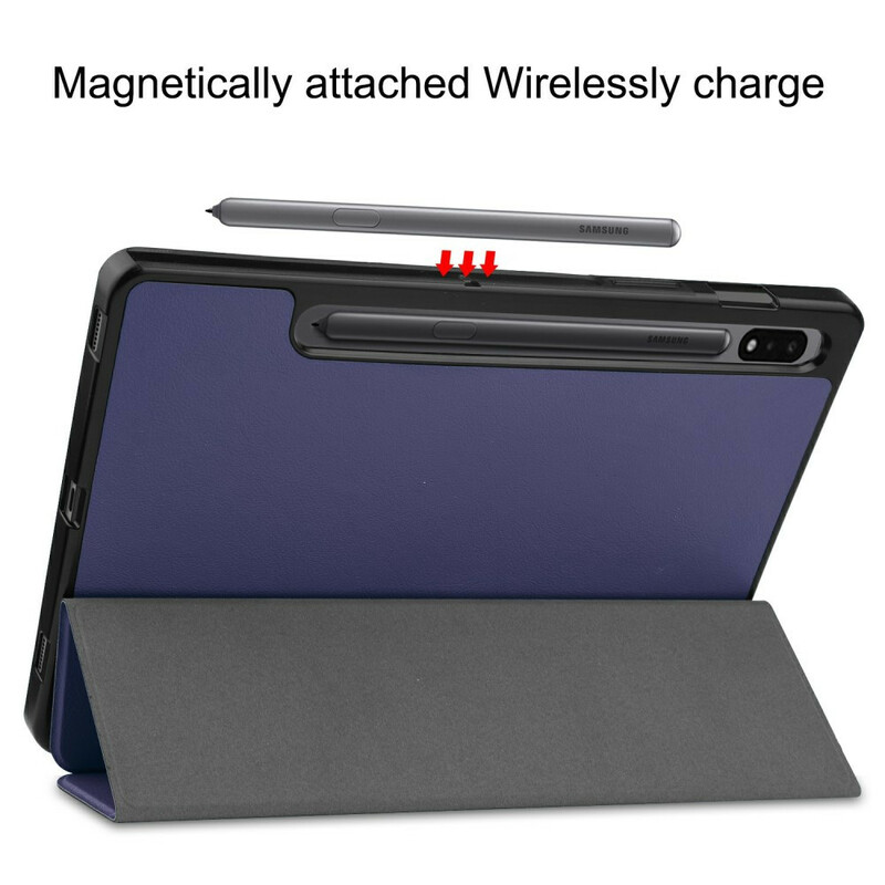 Smart Case Samsung Galaxy Tab S7 drie flappen stylus houder
