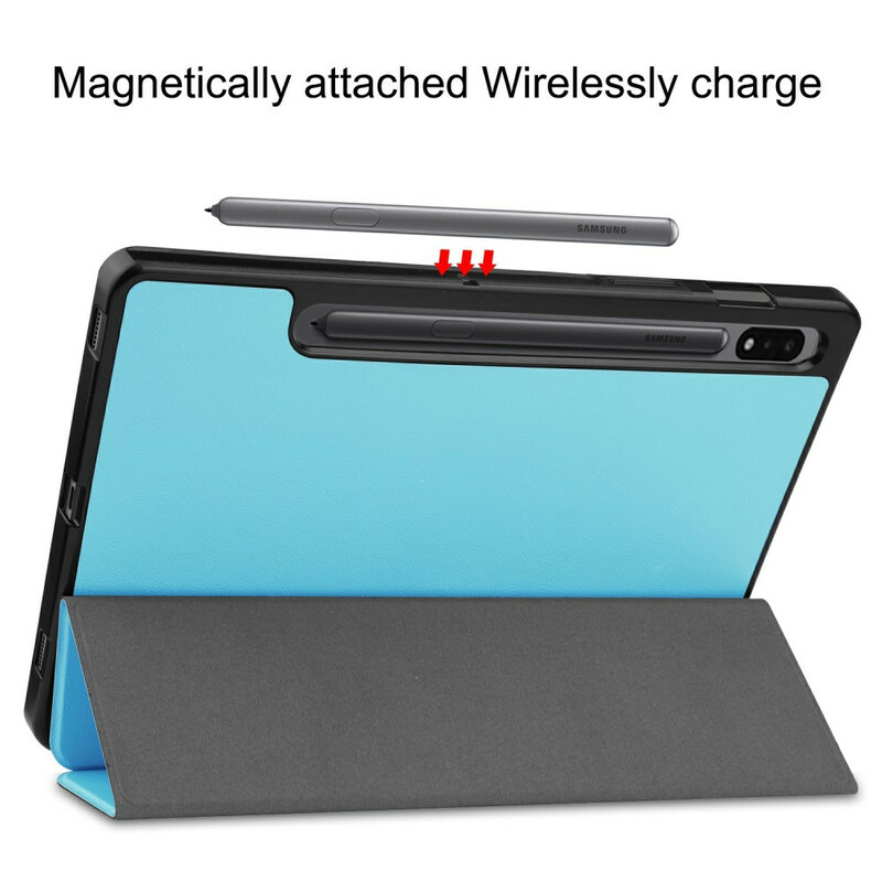 Smart Case Samsung Galaxy Tab S7 drie flappen stylus houder