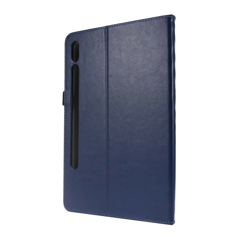 Samsung Galaxy Tab S7 Hoesje Klassiek Kunstleer