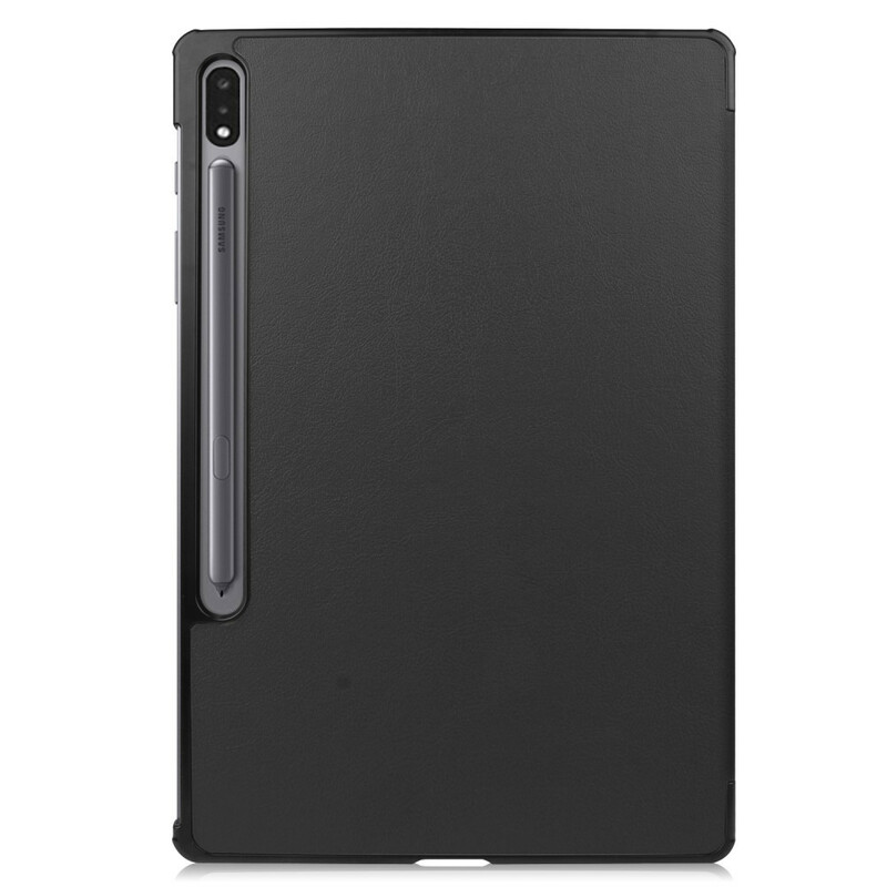 Smart Case Samsung Galaxy Tab S7 Plus Tri Fold Stylus geval