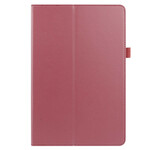 Samsung Galaxy Tab S7 Plus Kunstleer Hoesje Lychee