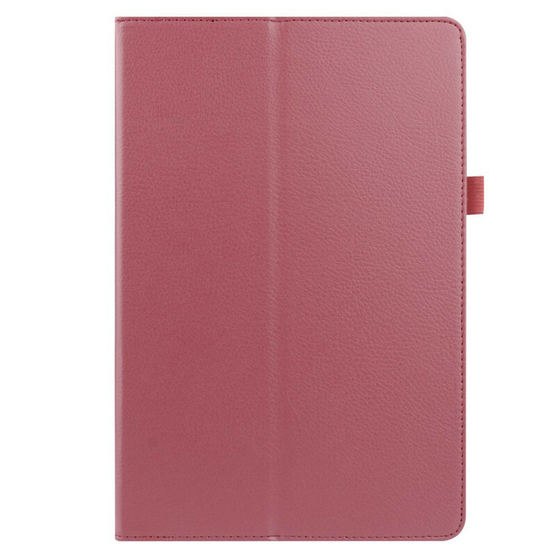 Samsung Galaxy Tab S7 Plus Kunstleer Hoesje Lychee