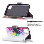 Hoes Realme C11 Zakje met rits Bloem