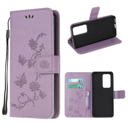 Xiaomi Mi 10T / 10T Pro Case Aziatische Vlinders en Bloemen