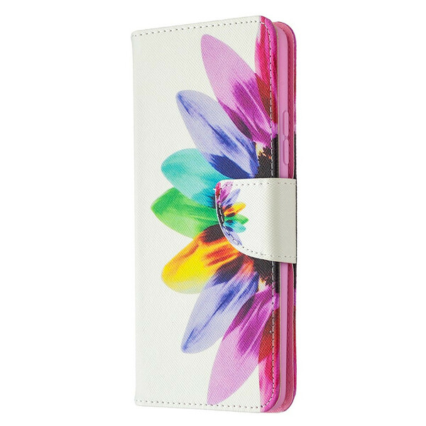 Samsung Galaxy A42 5G aquarel bloem case