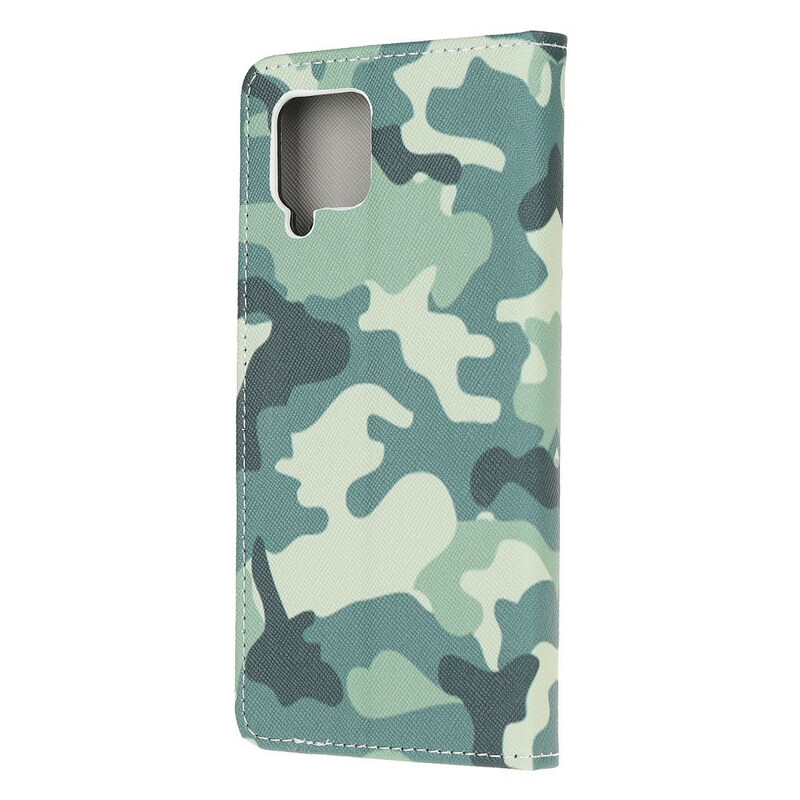 Samsung Galaxy A42 5G Militaire Camouflage Hoesje