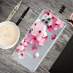 Samsung Galaxy A42 5G Hoesje Kleine Roze Bloemen