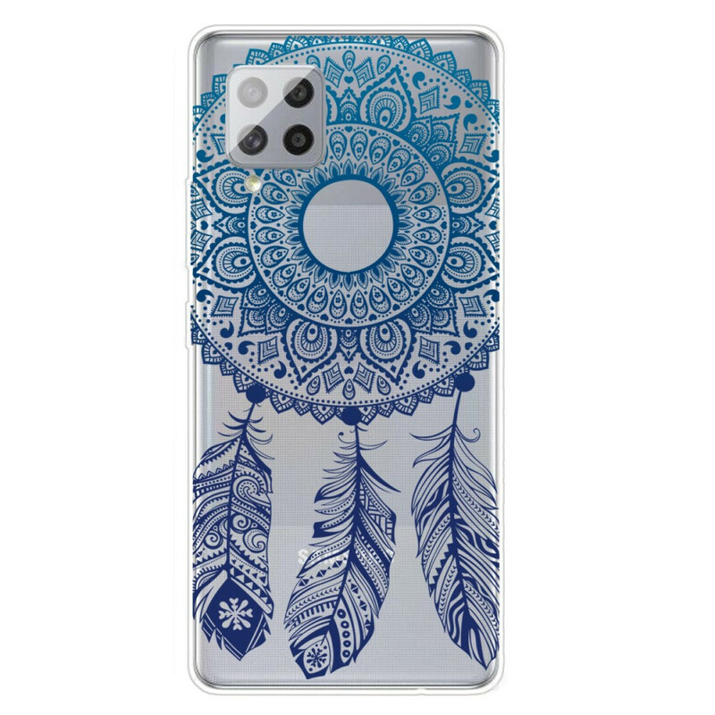 Samsung Galaxy A42 5G hoesje Mandala Bloemen Uniek