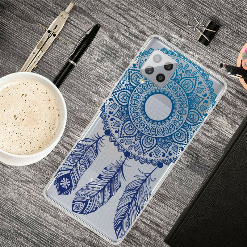 Samsung Galaxy A42 5G hoesje Mandala Bloemen Uniek